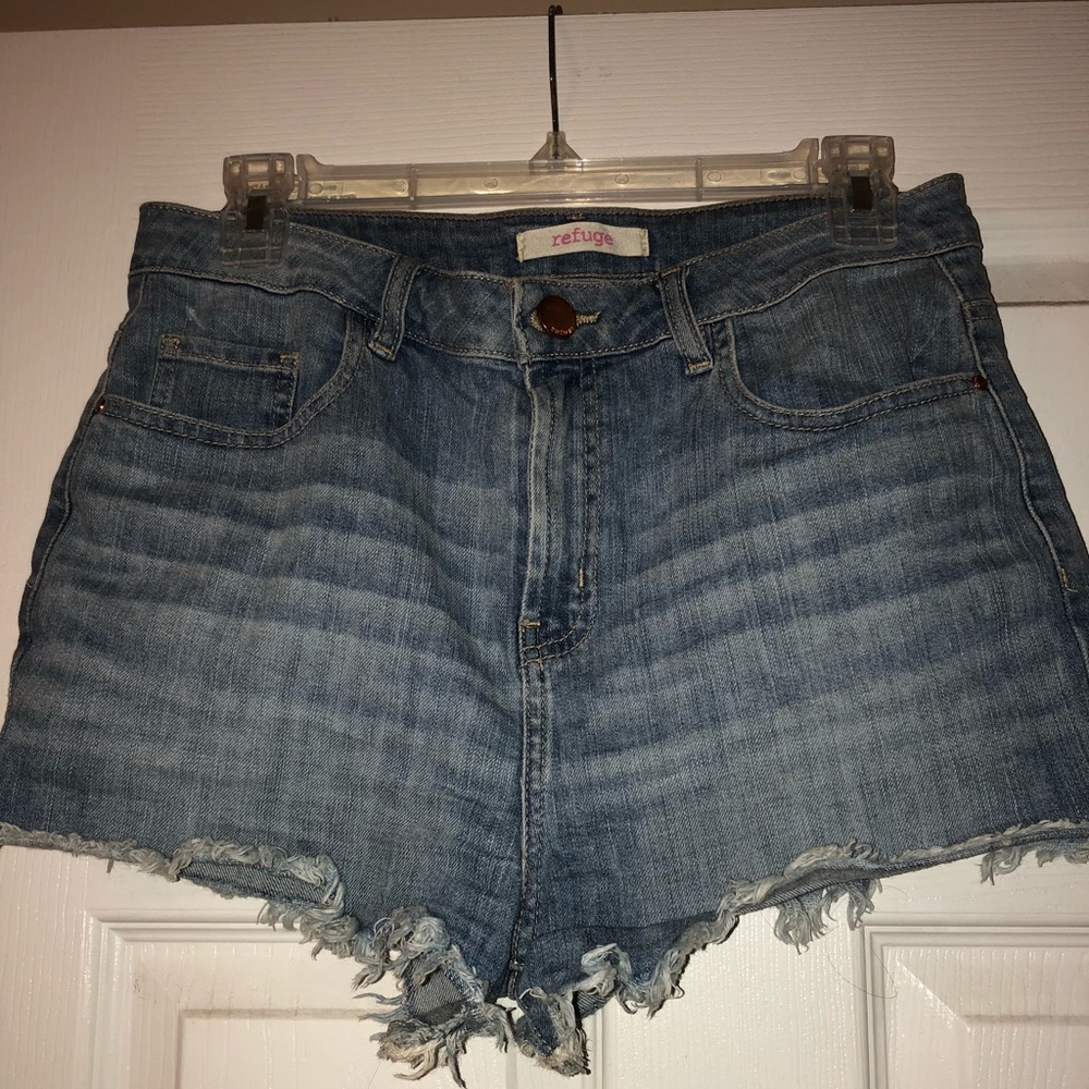 Size 8 barely worn jean shorts